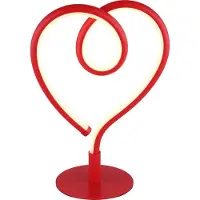 Globo Lighting Tischleuchte AMORE LBH 16x10x23.50 cm bunt Tischlampe