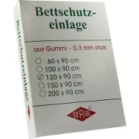 Büttner-Frank GmbH Betteinlage Gummiplatte 0,3 mm 90x120 cm 1 St