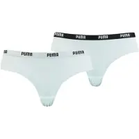 Puma Brasilslip "WOMEN MICROFIBER BRAZILIAN 2P HANG" 2er Pack, Mit Soft-Touch-Bund