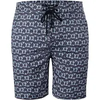 Yeaz Badeshorts "Badeshorts DAZZERS", Herren, Gr. XXL, US, blau (dunkelblau), Obermaterial: 97% Polyester PES. 3% Elasthan EL., Badehosen Badeshorts
