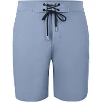 Yeaz Badeshorts "Badeshorts DAVEY", Herren, Gr. M, US, blau, Obermaterial: 92% Polyester PES. 8% Elasthan EL., Badehosen Badeshorts