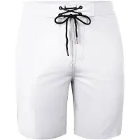 Yeaz Badeshorts "Badeshorts DAVEY", Herren, Gr. M, US, weiß, Obermaterial: 92% Polyester PES. 8% Elasthan EL., Badehosen Badeshorts