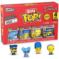Funko POP! The Simpsons - Itchy Marge Simpsons Moe Szyslak Chief Wiggum Bitty Pop!
