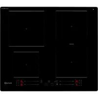 Bauknecht BS 3560B CPNE, Schwarz, Integriert, 59 cm, Zonen-Induktionskochfeld, 4 Zone(n), 4 Zone(n)