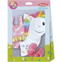Heless Puppenschwimmset Einhorn Mädchen 28-35 cm 3-teilig