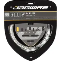 Jagwire 2x Elite Link Shift Kit – Silber