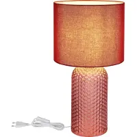 Globo Lighting Design-Tischlampe Sofia Rot
