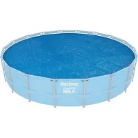 Bestway PE-Solarabdeckplane Ø 549 cm, blau, rund