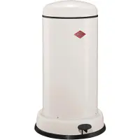 Wesco 134531-87 Baseboy 20 Abfalleimer in SAND MATT mit 20 Liter Abfallvolumen und Fußtritt / Treteimer / Mülleimer