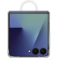 Samsung Original Galaxy Z Flip 7 Hülle - Kunststoff - Backcover/Hard Case - Transparent