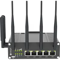 Milesight IoT Ind. Mobilfunkrouter UR75 5G GPS WLAN UR75-500GL-G-W – Router – WLAN