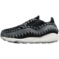 Nike Air Footscape Woven Black Smoke Grey (Women's) - EU 45