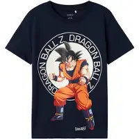 Name it T-Shirt "NKMJES DRAGON NREG SS TOP BOX NOOS VDE" mit großem Comic-Frontprint