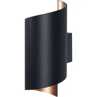Ledvance SMART+ Orbis Wall, Intelligente Wandleuchte, WLAN, Schwarz, LED, Aluminium, Polycarbonat (PC), Nicht austauschbare(s) Leuchtmittel