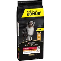 Purina Pro Plan Adult Medium 14+2.5kg Hundefutter