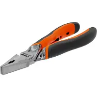 Bahco Verstärkte Kombizange Mit Selbstöffnenden Zwei-komponenten-griffen Und Chrom-finish 200 Mm