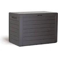 Prosperplast Gartenbox WOODEBOX braun 190L