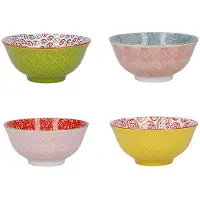 Kitchencraft Brights Designs 4er-set Schalen