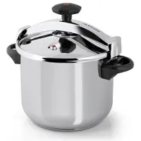 Orbegozo HPL 6070, 6 l, Keramik, Gas, Halogen, Induktion, Versiegelte Platte, Edelstahl, Edelstahl, Ergonomisch, Isoliert, Bakelit