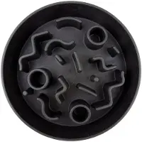 District 70 Bamboo - Anti-Schling-Napf für Hunde - Dunkelgrau - 21 cm