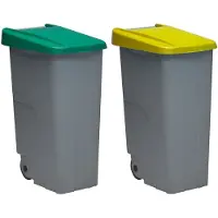 Denox Pack Closed Recyclingbehälter 85l 2 Einheiten