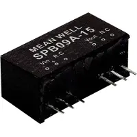 MEAN WELL SPB09A-24, 9 W, 24 V, 0,375 A, RoHS, 24 mm, 5 g