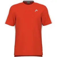 Head Tennisshirt Slice Herren Orange Alert-S