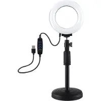 Puluz ring light LED ring light with an adjustable base Puluz Puluz
