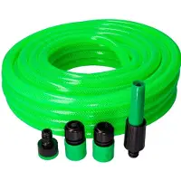 EDM 74060 Gartenschlauch-kit 15 M Grün Grün One Size
