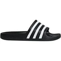 Adidas Pantoletten adilette Aqua F35543 Schwarz 42