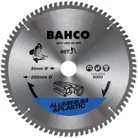 Bahco Plastik Aluminium-kreissägeblatt Mit 80 Zähnen Für Gehrungssägen In Und 260 Mmx30 Mm