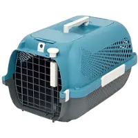 Catit Transportbox Voyageur blau-grau, Größe: S