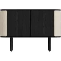 UMAGE Treasures Cabinet Schwarz Oak/White Sands