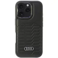Audi Apple iPhone 16 Pro Hardcase Hülle Case MagSafe Schwarz