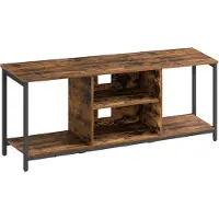 Vasagle TV-Schrank, für Fernseher bis zu 65 Zoll, mit offenen Fächern