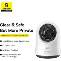 Baseus P1 Pro 3K Innenkamera (Weiß)