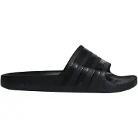 Adidas Pantoletten adilette Aqua F35550 Schwarz 47