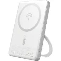 Dudao K28S 20W Pd 5000Mah Powerbank Mit Magsafe Und Ständer - Silber