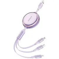 Usorteret 3w1 X113 1.1M Fioletowa Cable