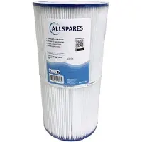 Allspares Wasserfilter für Whirlpool/Pool Filterkartusche geeignet für Hayward Star Clear CX410RE / CX0410RE / C400 / C0400 | Ø178x360mm