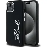 Karl Lagerfeld Metal Script Logo Iphone 15 Handyhülle One Size