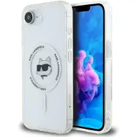 Karl Lagerfeld Metal Choupette Iphone 16e Handyhülle