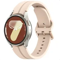 IMoshion Silikonarmband für Samsung Galaxy Watch 4 / 5 / 6 / 7 / FE (20 mm) - Rosa