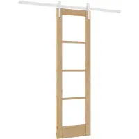 vidaXL Schiebetür ORKDAL Natur 61 x 198,5 cm