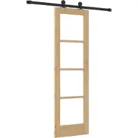 vidaXL Schiebetür ORKDAL Natur 61 x 198,5 cm