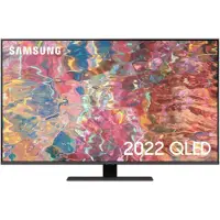 Samsung QE75Q80BAT, 190,5 cm (75"), 3840 x 2160 Pixel, QLED, Smart-TV, WLAN, Karbon