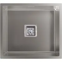CATA CB 45-40 R10, Unterbauspüle, Rechteckig, Edelstahl, Edelstahl, 1 Becken, Rechteckig