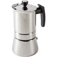 San Ignacio Moods Italienische Kaffeemaschine SG-3593 Edelstahl 4 Tassen