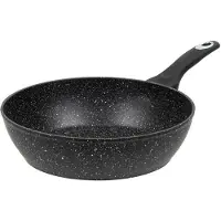 Resto Kitchenware Bratpfanne "Antlia, tiefe Pfanne mit ergonomischem Soft-Touch-Griff" Aluminium 1 Stk. tlg. Marmor-Antihaftbeschichtung, 4-lagig, für alle Herdarten geeignet
