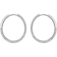 Thomas Sabo Creolen mit weissem Zirkonia-Pavé